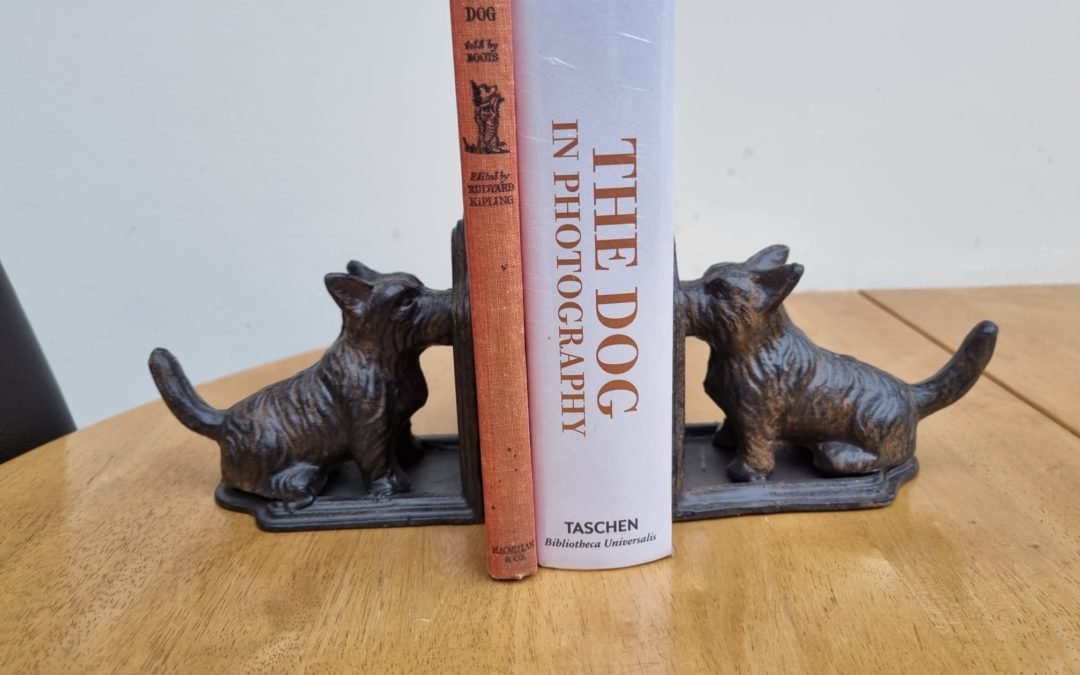 No dog-eared books in a Scottie household